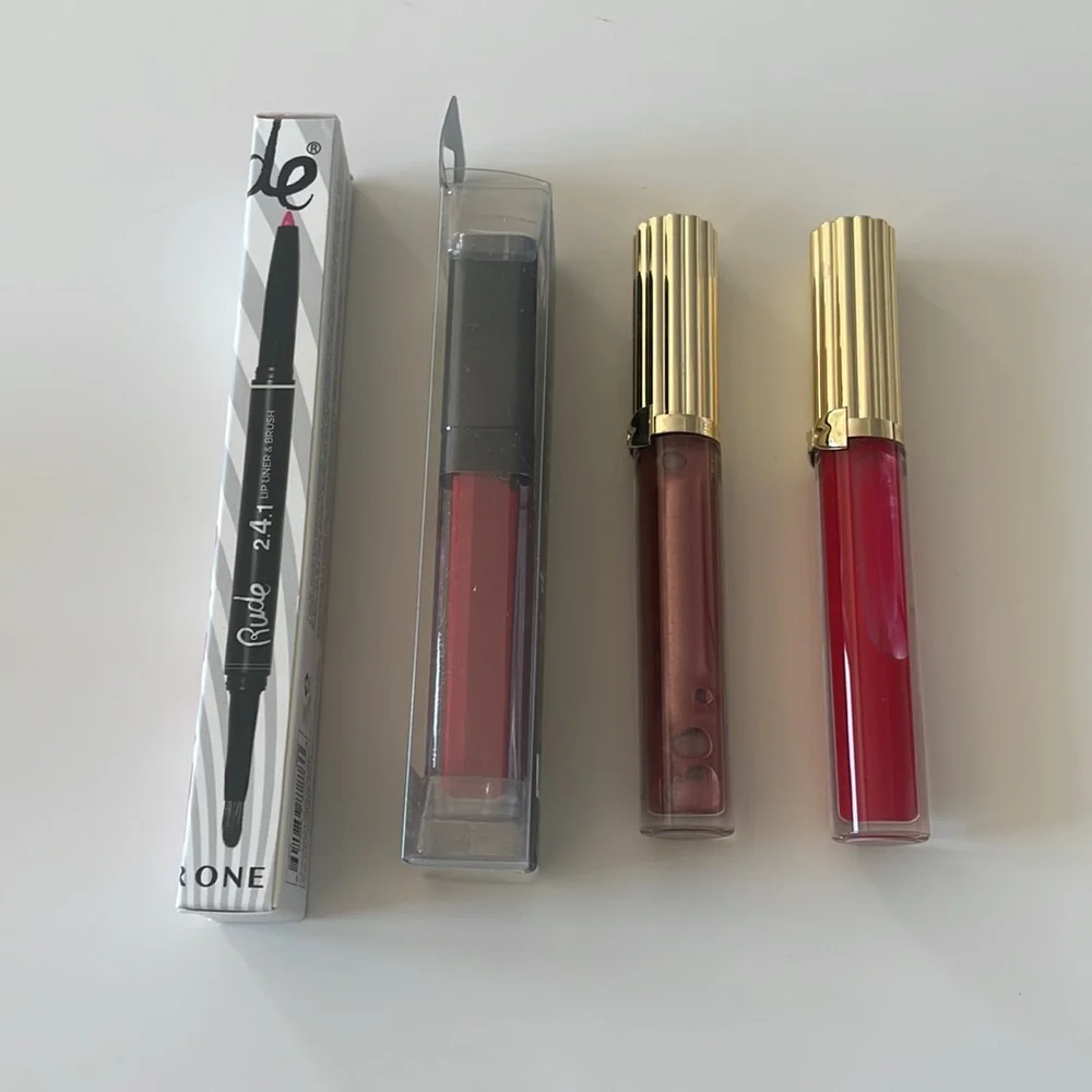Lipstick Value Bundle - Estée Lauder, BYS and Rude